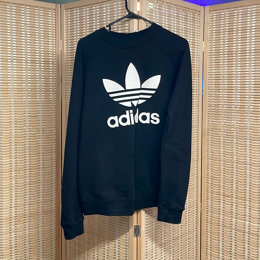 Adidas black sweatshirt